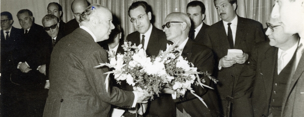 Als Jocs Florals de Figueres de 1964, on Fages hi obté la Flor Natural